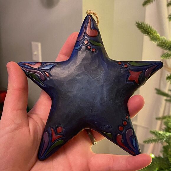 IOB Jim Shore Heartwood Creek Nativity Star Ornament 4010627, Christian Ornament - Picture 4 of 11